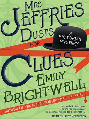 cover image of Mrs. Jeffries Dusts for Clues